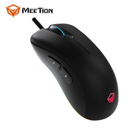 MeeTion GM19 2020 كمبيوتر مقاوم للماء أدى خفيف الوزن بصري RGB سلكي الفئران الفأرة ستة انقر فوق الماوس الألعاب