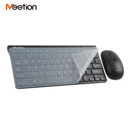 Meetion Mini4000 دعم Azerty Silm Thin 2.4g Mini Clavier Et Souris Sans Fil for Smart Tv